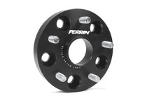 Load image into Gallery viewer, Perrin Wheel Spacers Black 25mm 5x114.3 2015-2025 WRX / 2005-2021 STI
