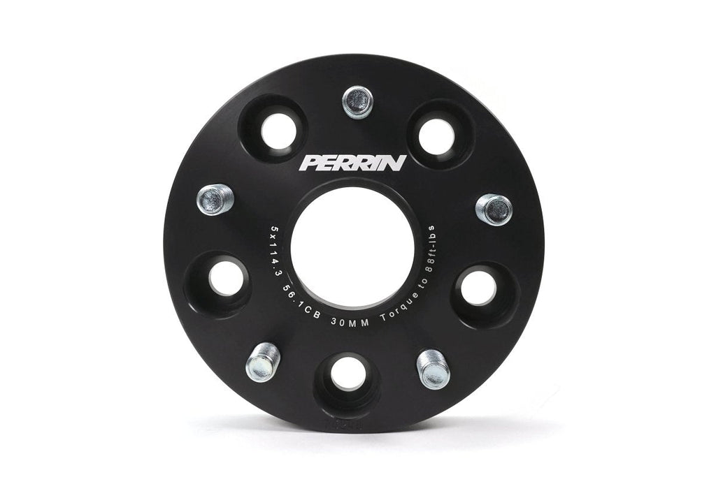 Perrin Wheel Spacers Black 30mm 5x114.3 2015-2025 WRX / 2005-2021 STI
