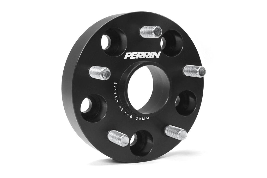 Perrin Wheel Spacers Black 30mm 5x114.3 2015-2025 WRX / 2005-2021 STI