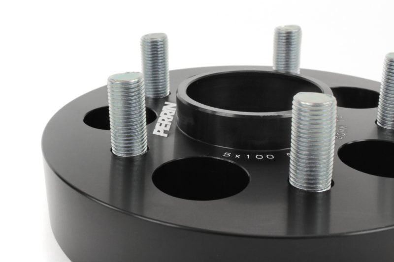 Perrin Wheel Spacers PAIR Black 30mm 5x100 2002-2014 WRX / 2004 / STI / BRZ / FXT / LGT