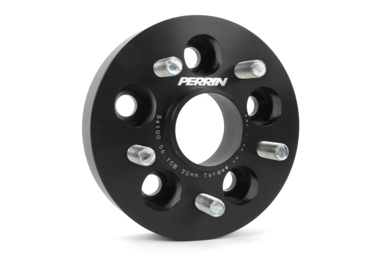 Perrin Wheel Spacers PAIR Black 30mm 5x100 2002-2014 WRX / 2004 / STI / BRZ / FXT / LGT