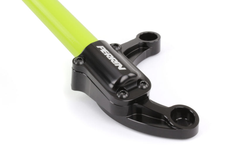 Perrin Front Strut Tower Brace Neon Yellow 2008-2021 WRX / 2008-2021 STI / 2013-2017 Crosstrek / 2014-2018 Forester / 2008-2016 Impreza / 2004-2009 Outback / 2005-2009 Legacy
