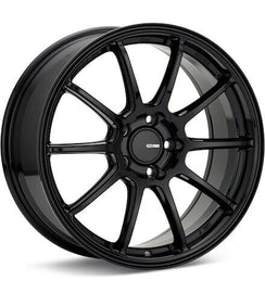 Enkei Triumph 17x8 45mm 5x100 72.6 BK - Gloss Black