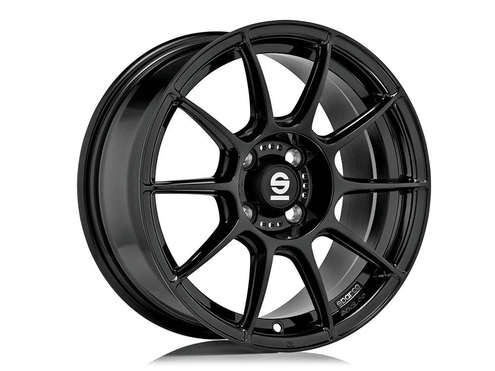 Sparco FF 1 GLOSS BLACK 17x8 +40 5x114.3mm 73mm