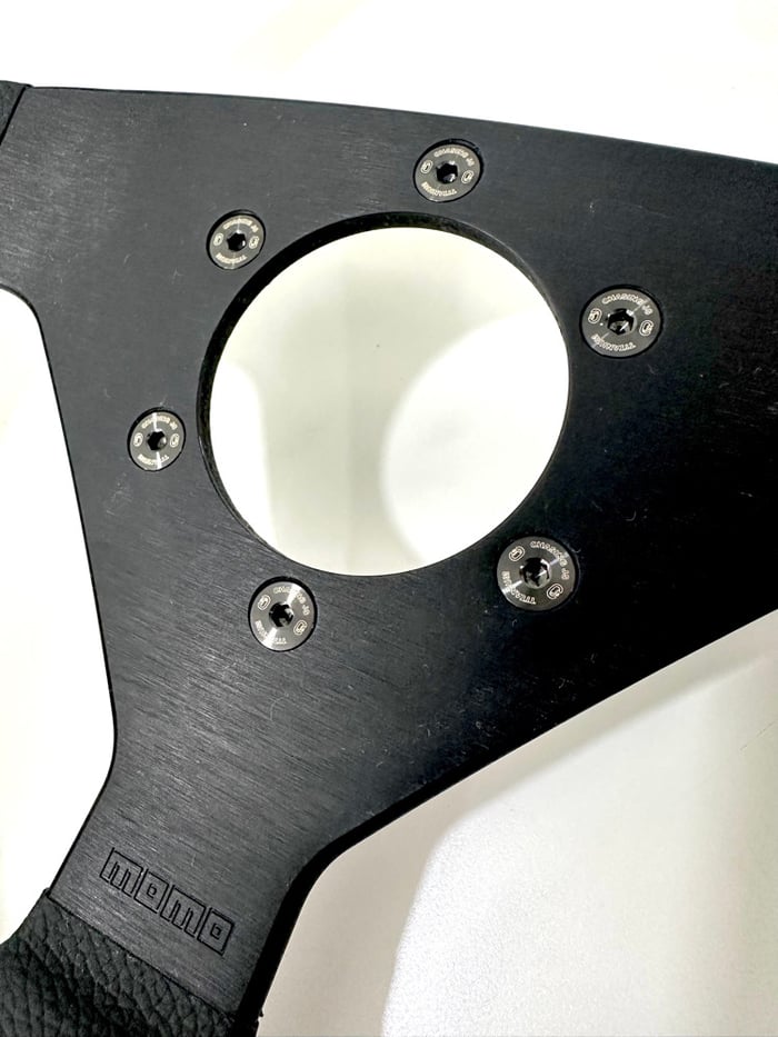 Chasing JS Steering Wheel Bolts (Diamond Carbon Black)