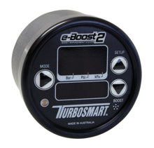 Load image into Gallery viewer, Turbosmart e-Boost2 40psi Black Face Black Bezel 60mm