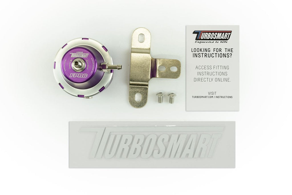 Turbosmart FPR6 Fuel Pressure Regulator Purple 6-AN