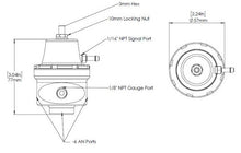Load image into Gallery viewer, Turbosmart FPR6 Fuel Pressure Regulator Purple 6-AN