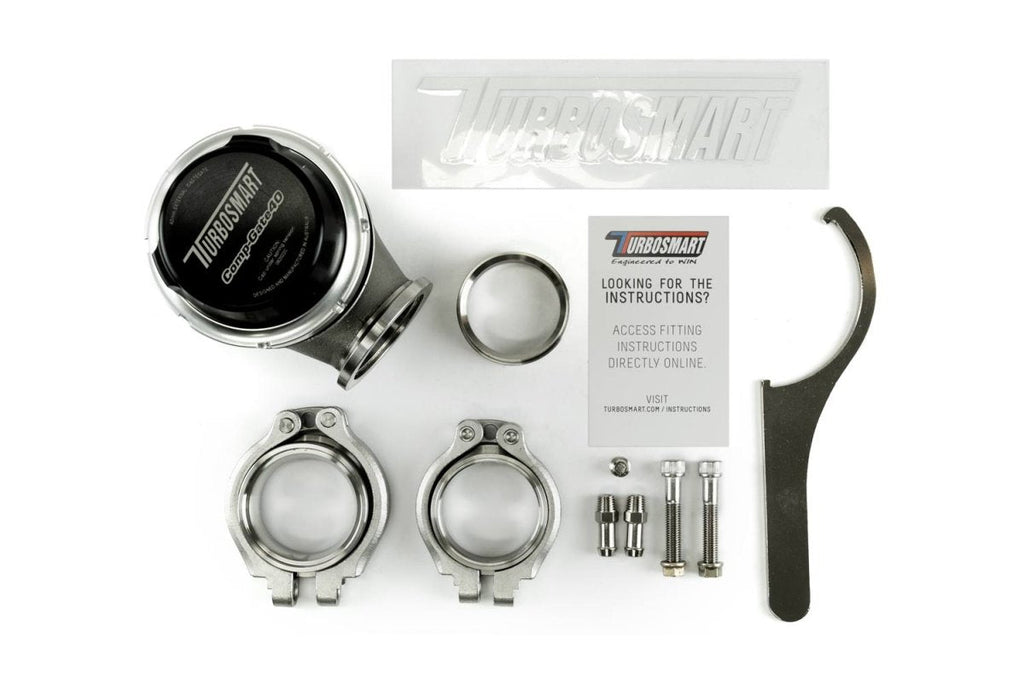 Turbosmart Gen4 CompGate40 40mm External Wastegate 7PSI Black