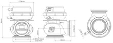 Load image into Gallery viewer, Turbosmart Gen4 CompGate40 40mm External Wastegate 14PSI Black