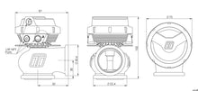 Load image into Gallery viewer, Turbosmart GenV CompGate40 7PSI External Wastegate Black