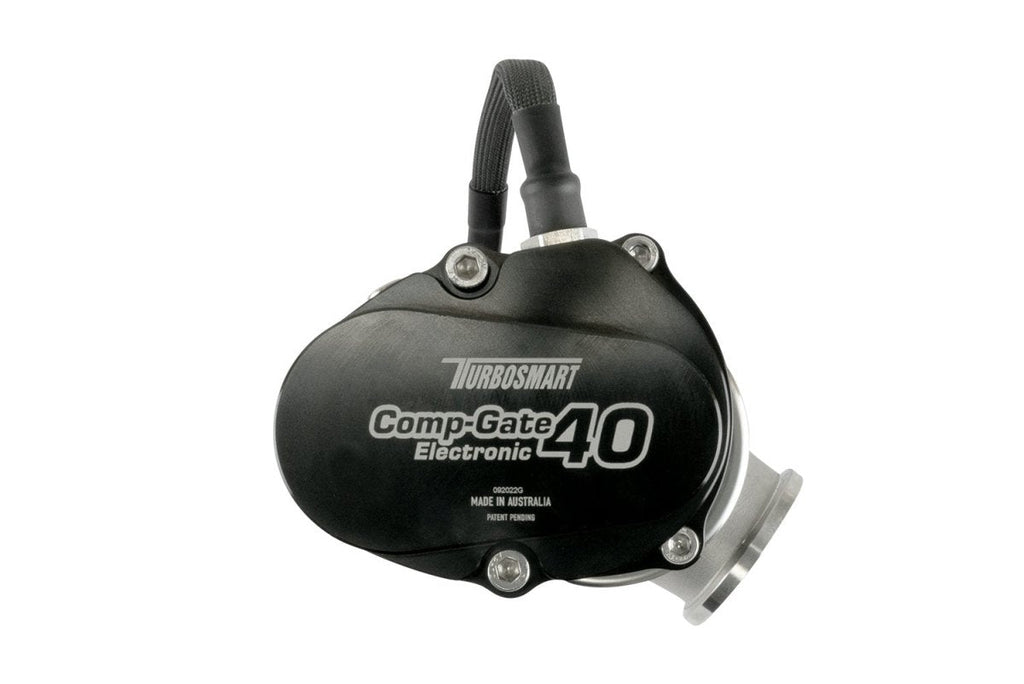 Turbosmart GenV Electronic CompGate40 40mm Electronic External Wastegate Black