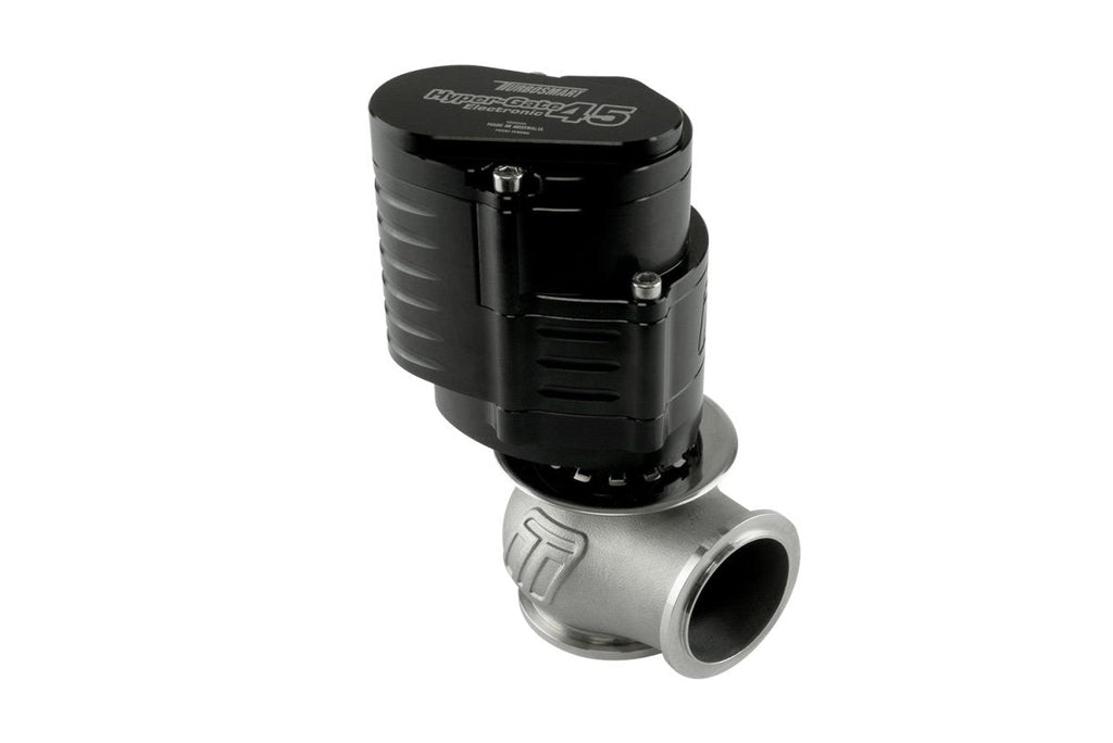 Turbosmart GenV Electronic HyperGate45 45mm Electronic External Wastegate Black