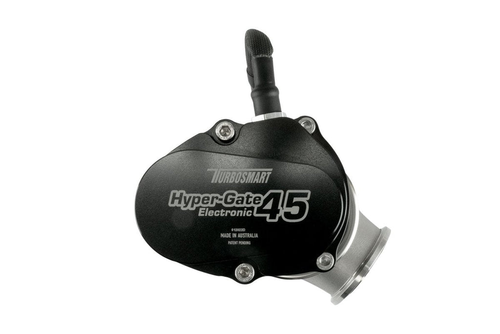 Turbosmart GenV Electronic HyperGate45 45mm Electronic External Wastegate Black