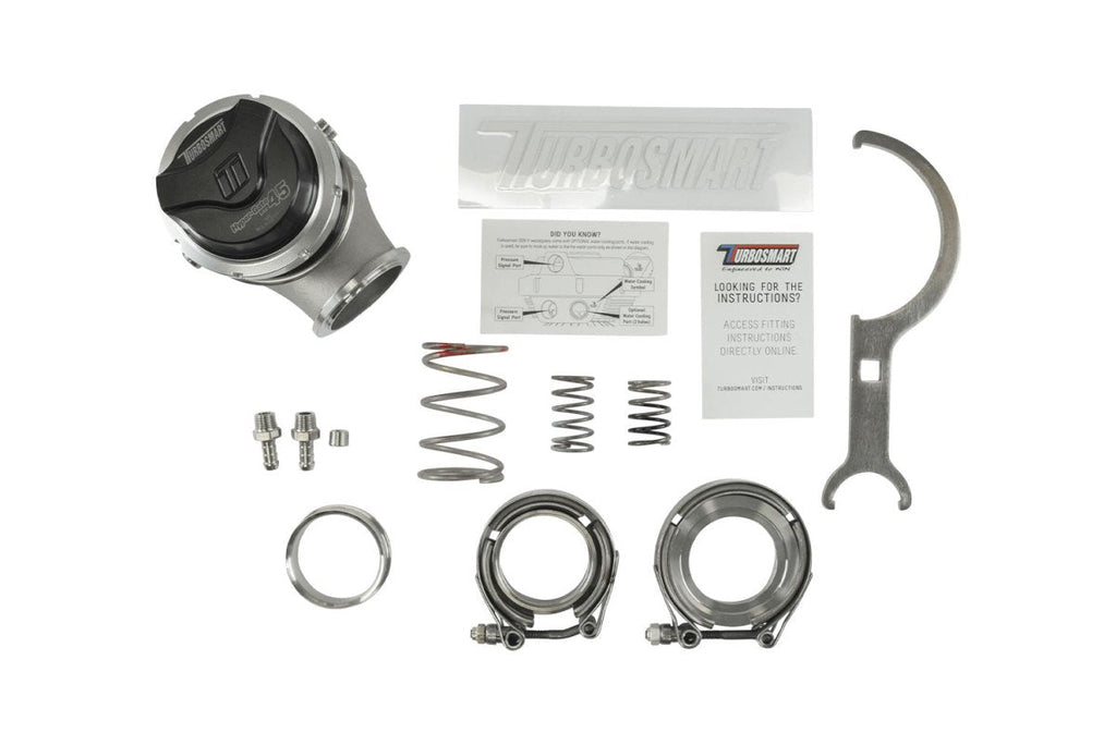 Turbosmart GenV Hypergate45-Lite 7psi External Wastegate Black