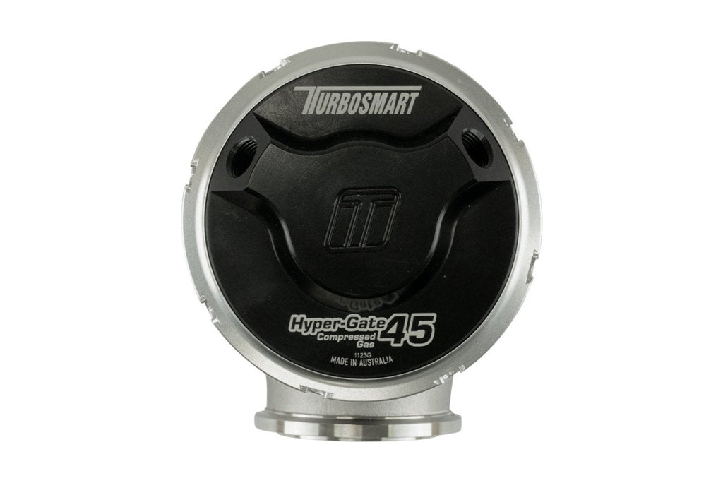 Turbosmart GenV HyperGate45CG 45mm High Pressure Compressed Gas External Wastegate 26psi Black