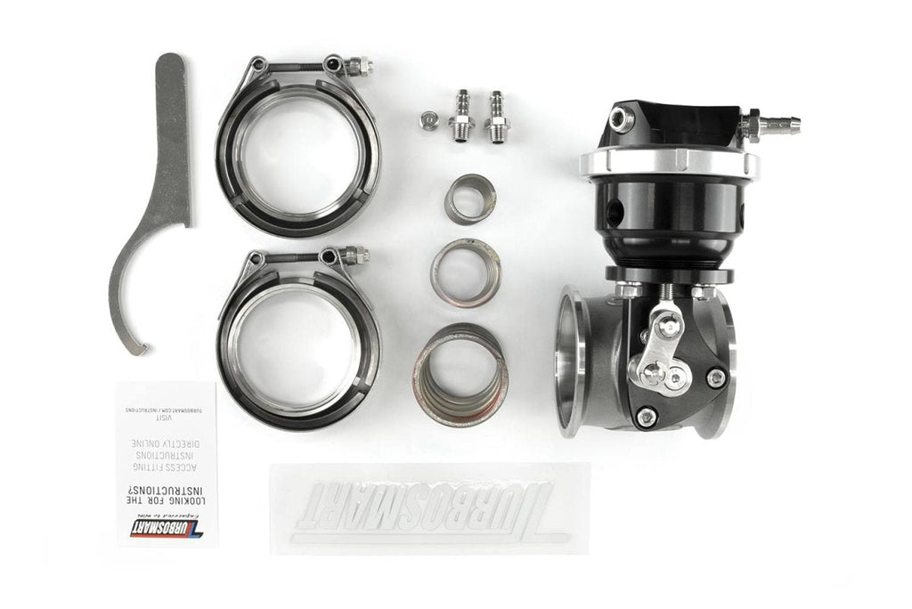 Turbosmart StraightGate50 50mm External Wastegate 6psi Black