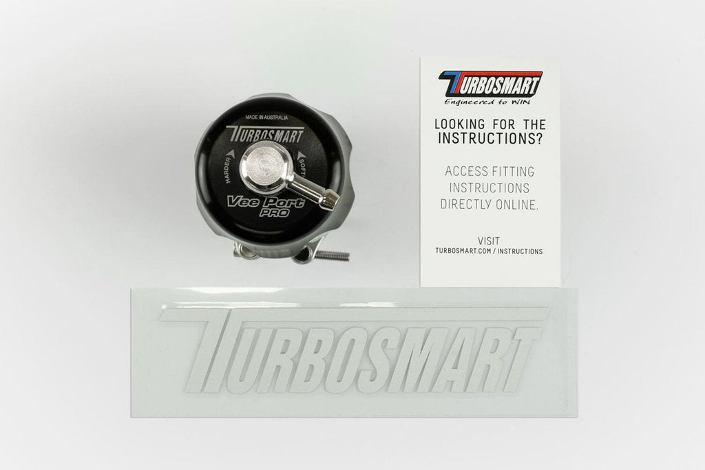 Turbosmart Vee Port Pro Blow Off Valve Black