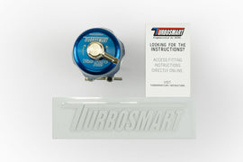 Turbosmart Vee Port Pro Blow Off Valve Blue