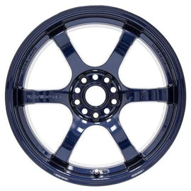 Gram Lights 57DR 18x9.5 +22 5-114.3 Eternal Blue Pearl Wheel