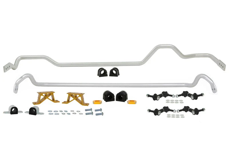 Whiteline Front and Rear 24mm Adjustable Sway Bar Kit w/ Rear Mounts 2007 STI Sedan