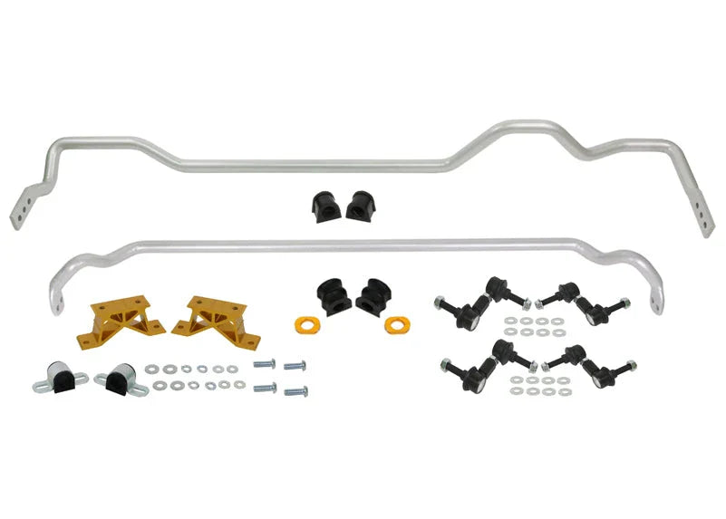Whiteline Front and Rear 24mm Adjustable Sway Bar Kit w/ Rear Mounts 2007 STI Sedan