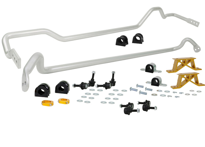 Whiteline Front and Rear Sway Bar Kit 24mm Adjustable 2004-2006 STI