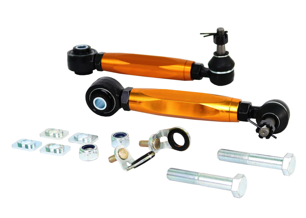 Whiteline Rear Adjustable Toe Arms 08-21 WRX / 08-21 STI / 13-25 BRZ / 22-25 GR86 / 09-15 Forester