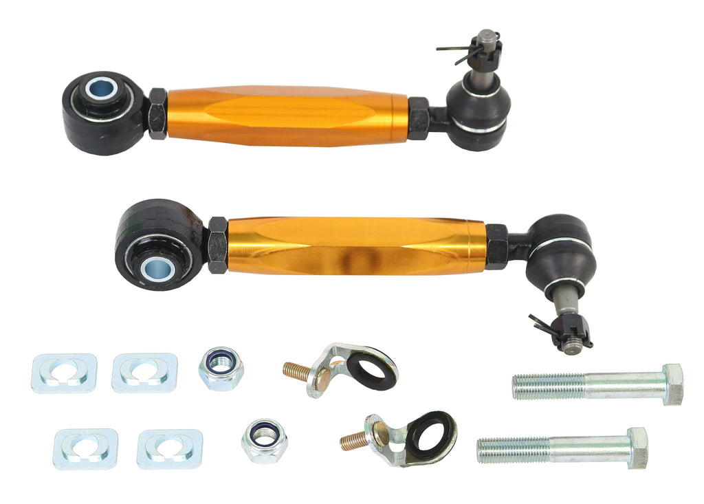 Whiteline Rear Adjustable Toe Arms 08-21 WRX / 08-21 STI / 13-25 BRZ / 22-25 GR86 / 09-15 Forester