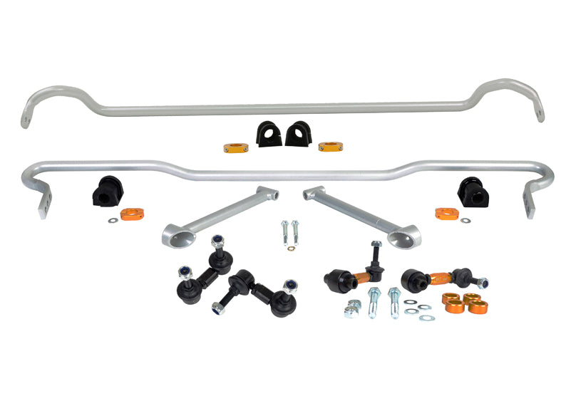 Whiteline Sway Bar Kit 22mm Front Adjustable / 22mm Rear Adjustable w/ Endlinks 2008-2010 WRX