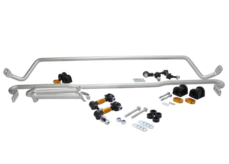 Whiteline Sway Bar Kit 22mm Front Adjustable / 22mm Rear Adjustable w/ Endlinks 2011-2014 WRX / 2008-2014 STI